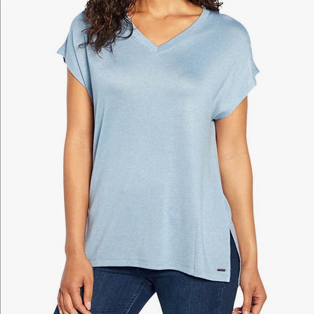 NWOT Short Sleeve Knitted Top